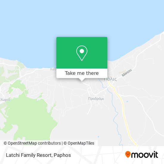 Latchi Family Resort map