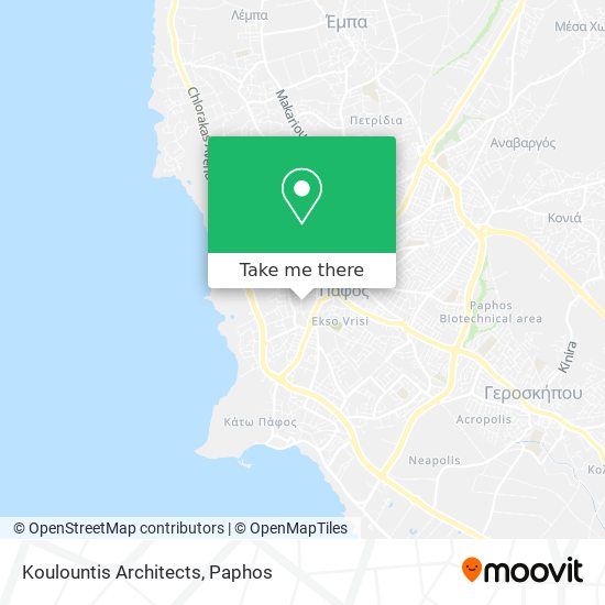 Koulountis Architects map