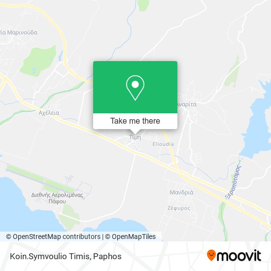 Koin.Symvoulio Timis map