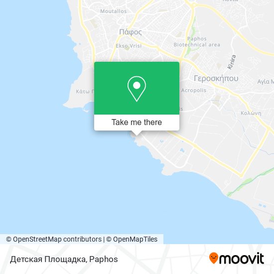 Детская Площадка map