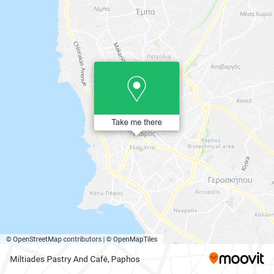 Miltiades Pastry And Café map