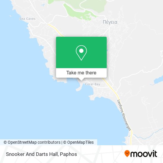 Snooker And Darts Hall map