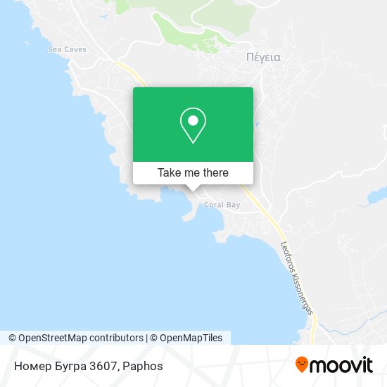 Номер Бугра 3607 map