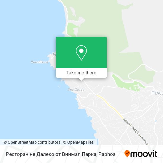 Ресторан не Далеко от Внимал Парка map