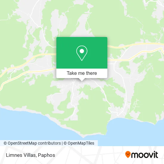 Limnes Villas map