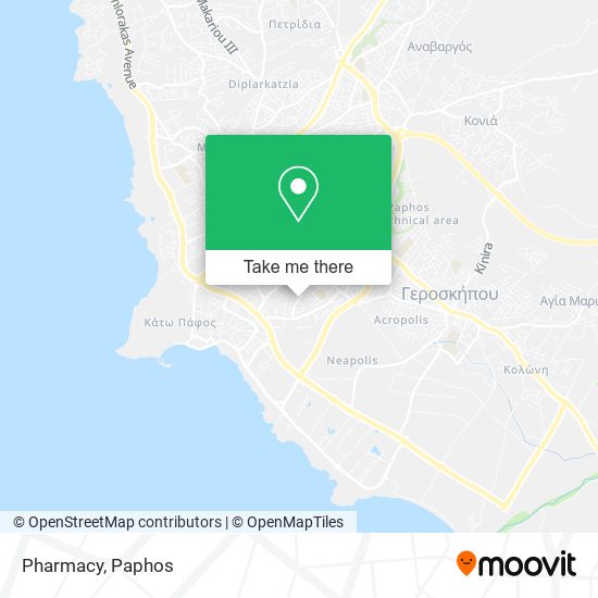 Pharmacy map