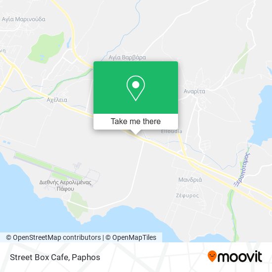 Street Box Cafe map