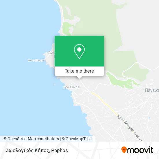 Ζωολογικός Κήπος map