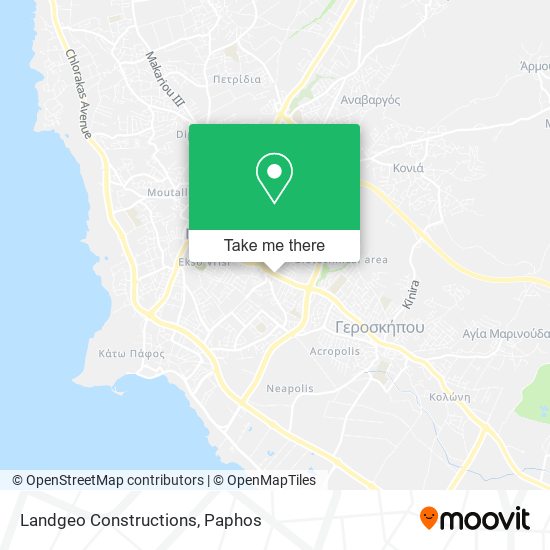 Landgeo Constructions map