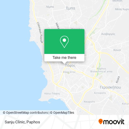 Sanju Clinic map