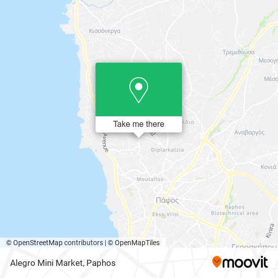 Alegro Mini Market map