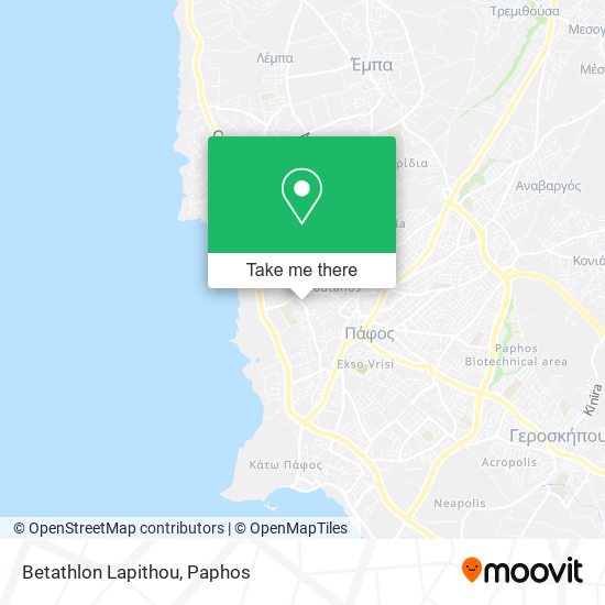 Betathlon Lapithou map