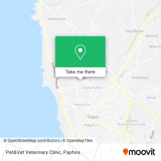 Pet&Vet Veterinary Clinic map