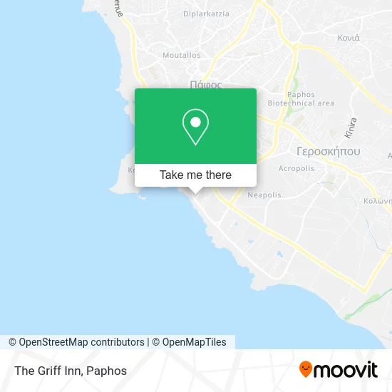 The Griff Inn map