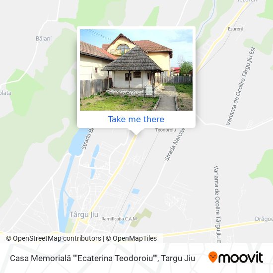 Casa Memorială ""Ecaterina Teodoroiu"" map