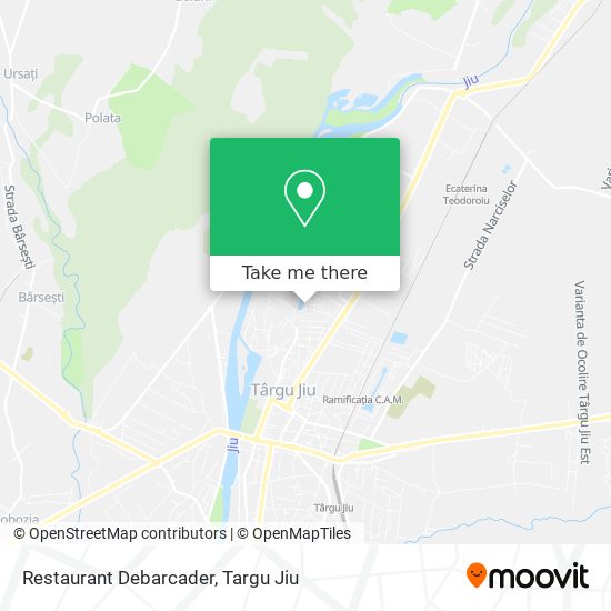 Restaurant Debarcader map