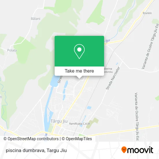 piscina dumbrava map