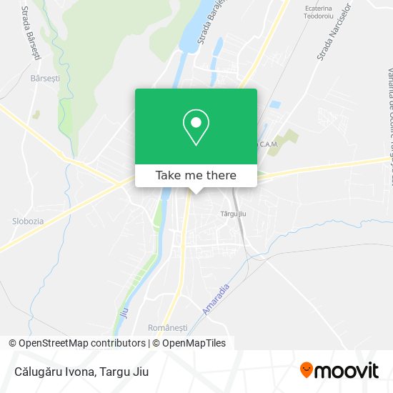 Călugăru Ivona map