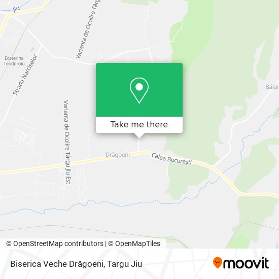 Biserica Veche Drăgoeni map