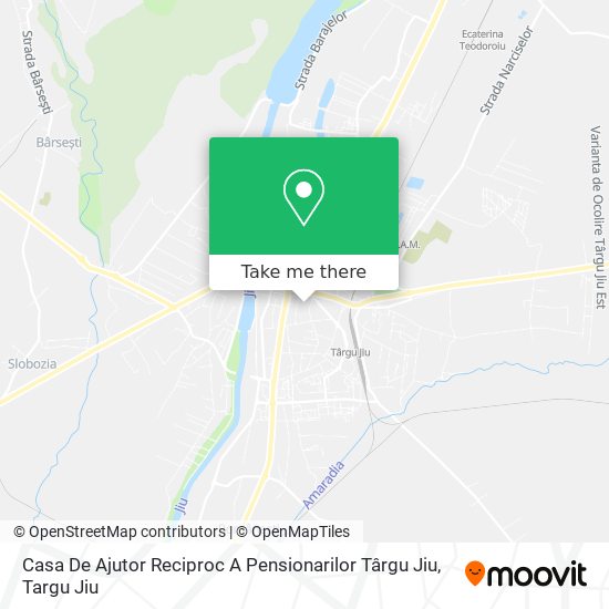 Casa De Ajutor Reciproc A Pensionarilor Târgu Jiu map