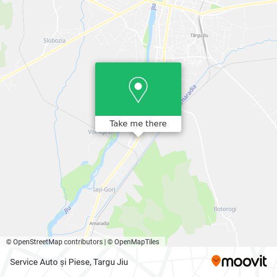 Service Auto și Piese map