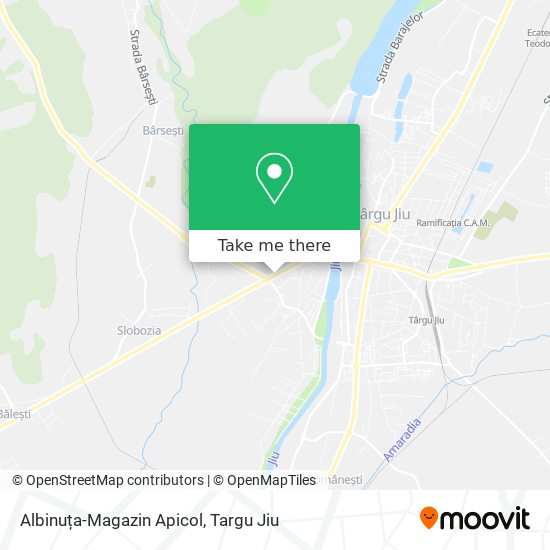 Albinuța-Magazin Apicol map