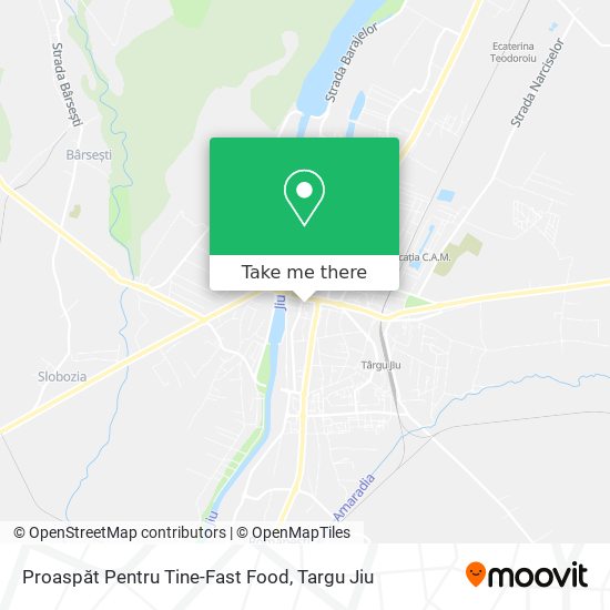 Proaspăt Pentru Tine-Fast Food map