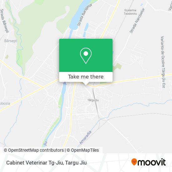 Cabinet Veterinar Tg-Jiu map