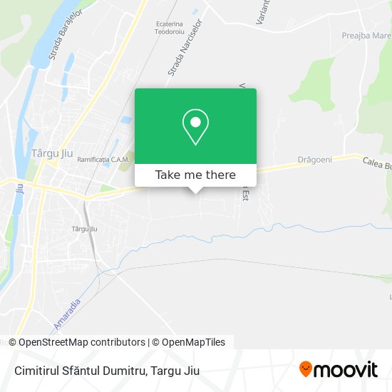 Cimitirul Sfăntul Dumitru map