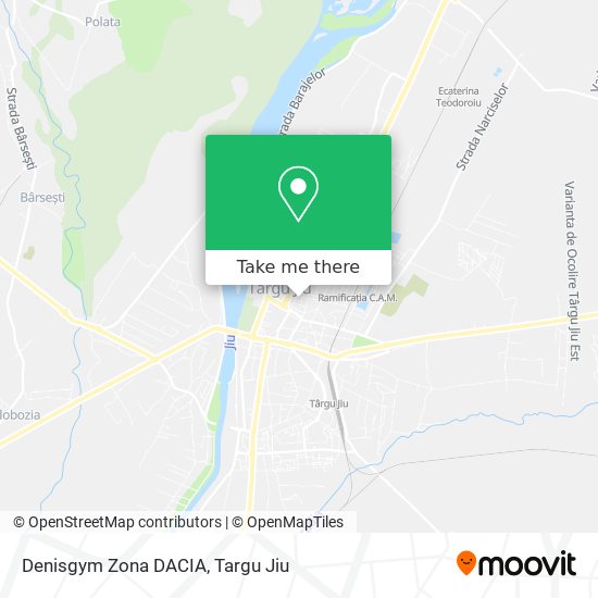 Denisgym Zona DACIA map