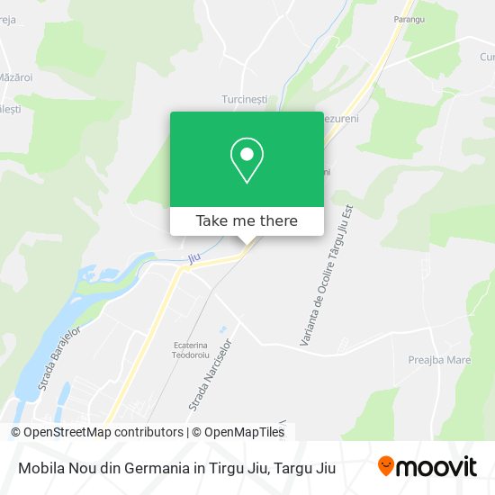 Mobila Nou din Germania in Tirgu Jiu map