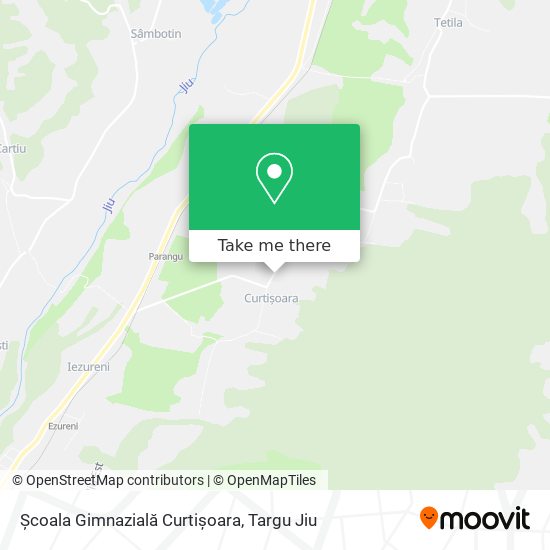 Școala Gimnazială Curtișoara map