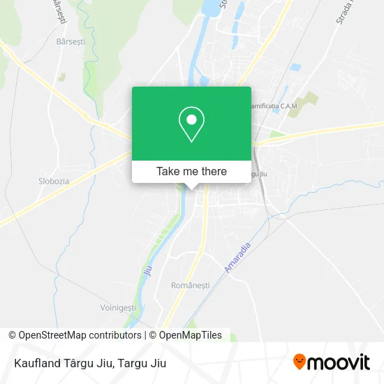 Kaufland Târgu Jiu map