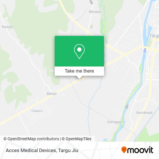 Acces Medical Devices map