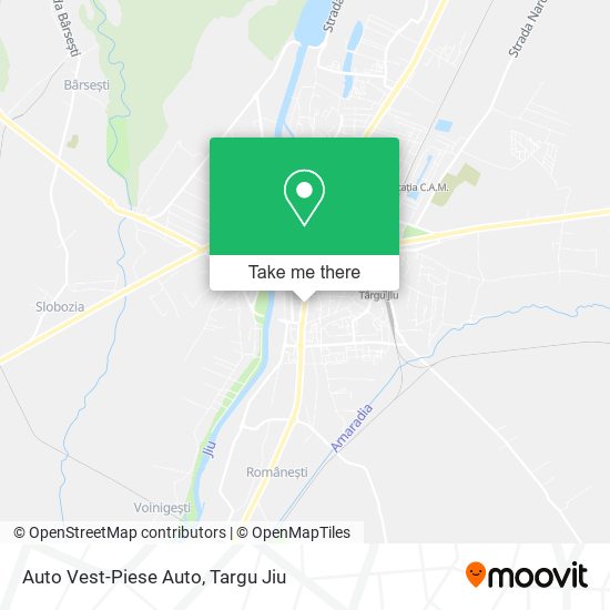 Auto Vest-Piese Auto map