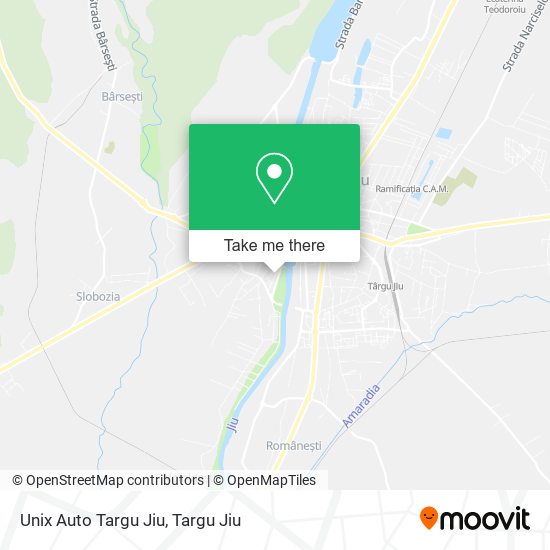 Unix Auto Targu Jiu map