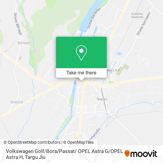 Volkswagen Golf / Bora / Passat/ OPEL Astra G / OPEL Astra H map