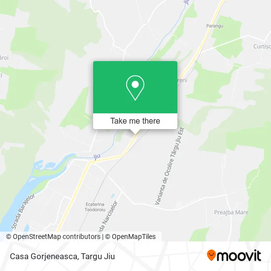 Casa Gorjeneasca map