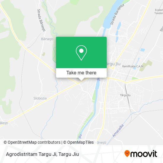 Agrodistritam Targu Ji map