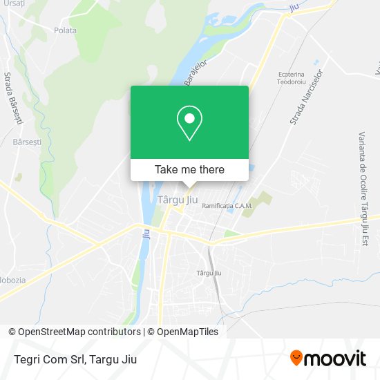 Tegri Com Srl map