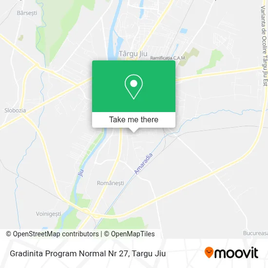 Gradinita Program Normal Nr 27 map