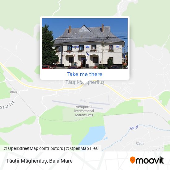 Tăuții-Măgherăuș map