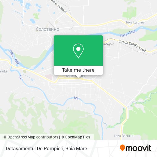 Detașamentul De Pompieri map