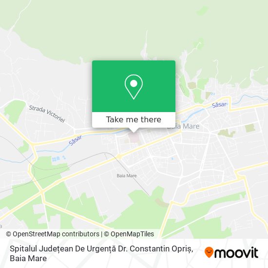 Spitalul Județean De Urgență Dr. Constantin Opriș map