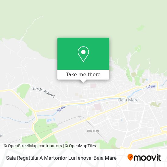 Sala Regatului A Martorilor Lui Iehova map