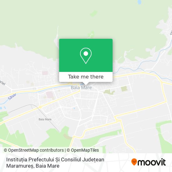 Instituția Prefectului Și Consiliul Județean Maramureș map