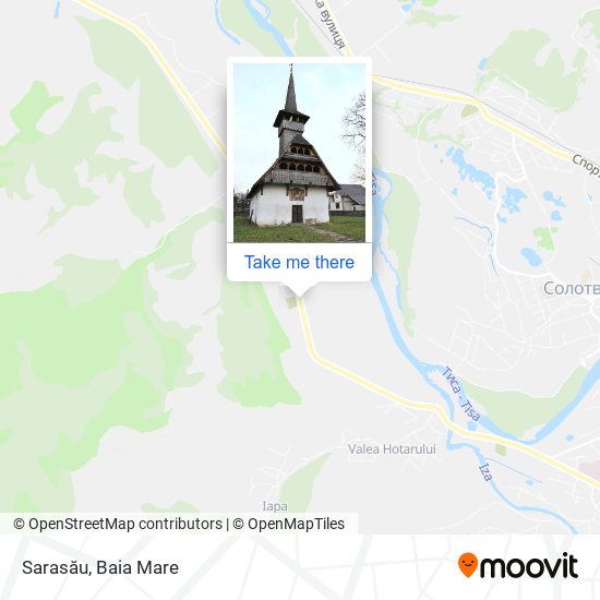 Sarasău map