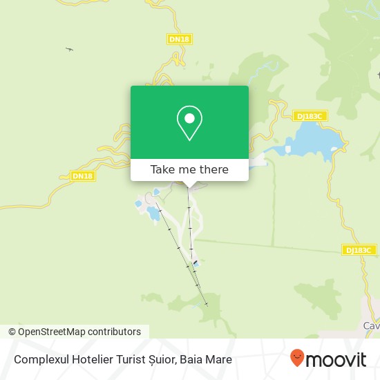 Complexul Hotelier Turist Șuior map