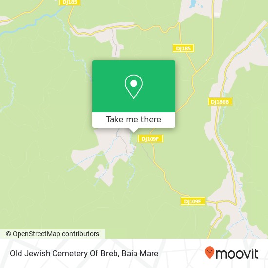 Old Jewish Cemetery Of Breb map