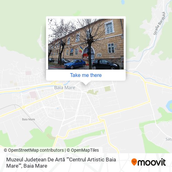Muzeul Județean De Artă ""Centrul Artistic Baia Mare"" map